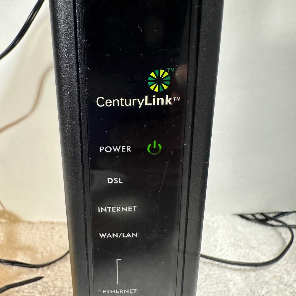 CenturyLink ZyXEL C1100Z DSL Modem 802.11n WiFi Router Wireless Gateway Black